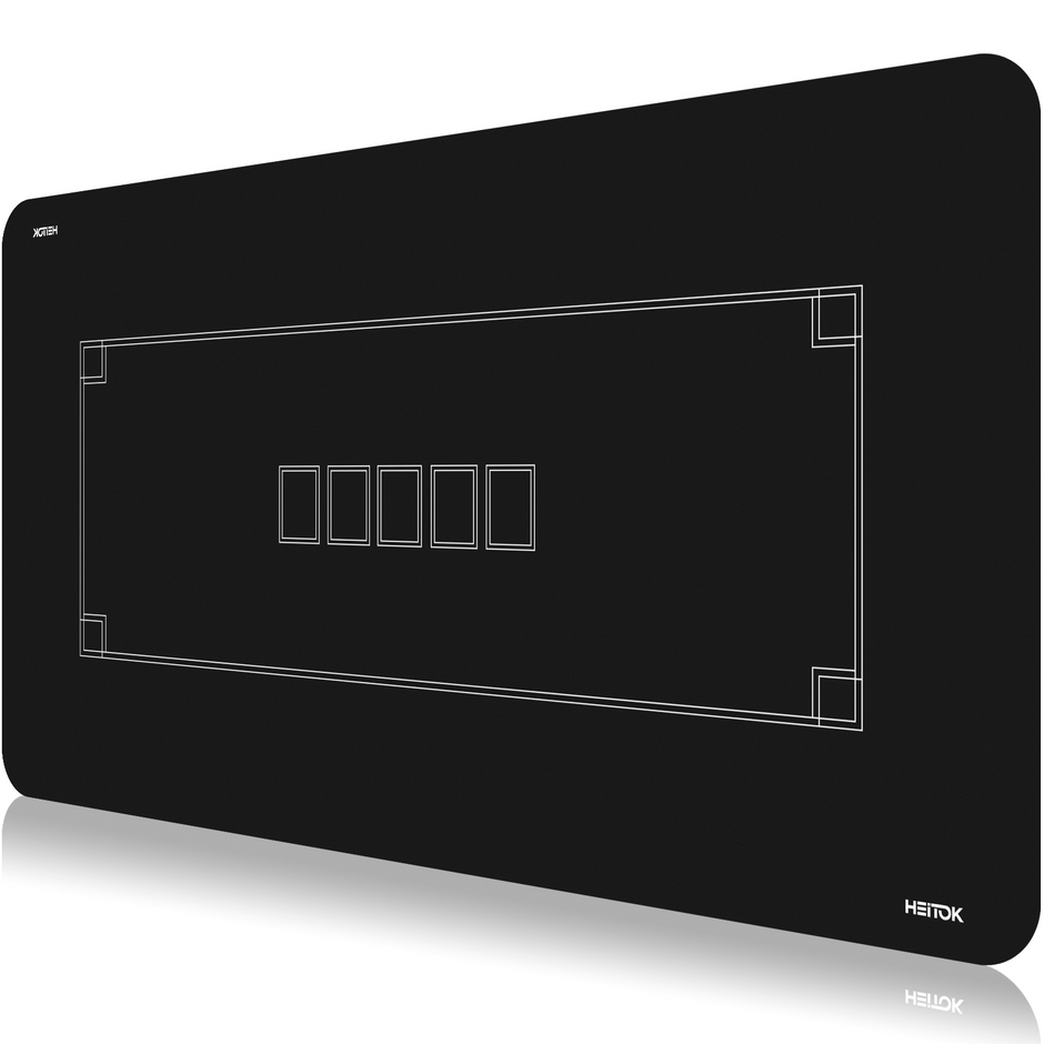 HEITOK - Texas Hold'em Poker Mat 47" x 27"
