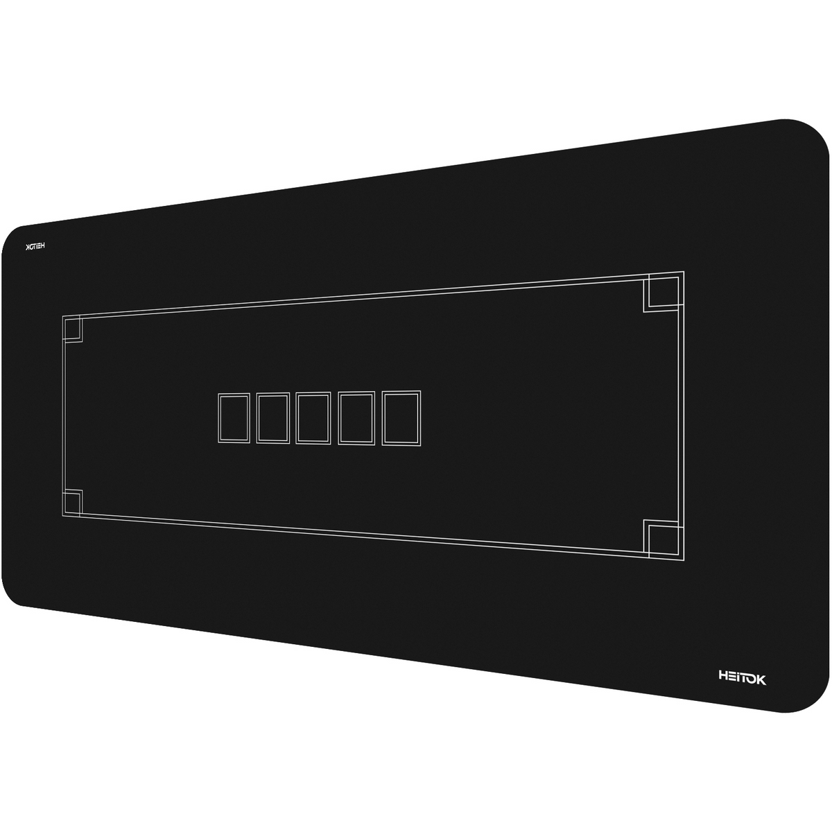 HEITOK - Texas Hold'em Poker Mat 94" x 47"